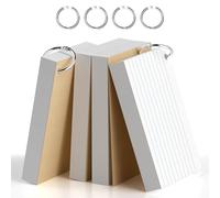 160 Count Ruled Index Cards 4 x 6 Inch, White Lined Note Cards, Thick Flash Cards Perfect For School and Office Supplies, Lined & Blank Index Cards Ideal for Note Taking, To-do Lists and Tests