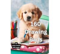160 Drawing pads: A4 Plain Paper Drawing Pad , A4 Drawing Pad,80 Sheet Sketch Book, Arts and Craft Scrap Book Essential for Kids Activity ... for Children - Drawing Paper for Children