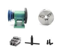 160 Lathe Spindle Assembly with Flange Connection Plate 160/200 Spindle Three Jaw Four Jaw Chuck(160spidle threejaw)