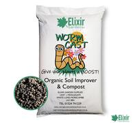 (160 Litres) Elixir Gardens | Worm Manure Castings 100% Organic Vermi Compost/Fertiliser/Potting Soil Improver Bio Humus