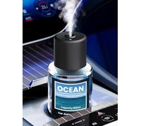 160 ml Large Capacity Smart Car Air Freshener Diffuser with Natural Fragrance Perfume (Oceann), 5 Spray Modes, Auto On/Off, Fragrance Lasts 8-12 Months, Ultrasonic Atomization, BJ 011
