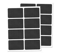 160-Pack, Chalkboard Labels Stickers, Erasable and Reusable - 6 x 4 cm