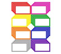 160 Pcs 15.2x10.2cm Large Moving Labels for Boxes | 8 Colour-Coded Self Adhesive Moving Packing Labels, Moving House Essentials Sticky Stickers with Large Writable Note Areas