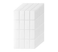 160 PCS Category Label Stickers, No-Iron Labels, Self Adhesive Name Label, Names Label for School Uniform, Kitchen, Office, Care Homes, White,1.2 x 0.6 inches