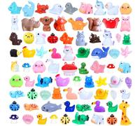 160 Pcs Mini Resin Animals Miniature Figurines for Garden Decor Tiny Animals for Dollhouse Accessories and Aquarium Decor