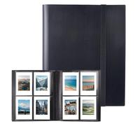 160 Pocket Photo Album With Elastic Band 4-Pocket Trading Card Album Side Loading Pp Pocket Folder Card Collection Binder Poster Binder Holder For Photos Sports Game Cards Tcg Collection