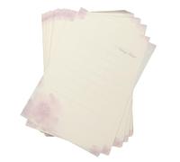160 Sheets Flower Letter Writing Paper Stationery Set 5.7x8.3Inch Letter Writting Paper for Wedding Birthday Christmas