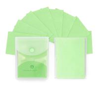 160 Sheets Oil Blotting Paper for Face with Green Tea - Natural 10×7cm Absorbent Oil Control Sheets for Oily Skin - Portable Facial Blotting Paper for Makeup Touch-Ups, Daily Use by Men and Women