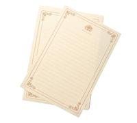 160 Sheets Sationery Paper Set 5.7x8.3Inch Flower Writting Paper Lined Sheet for Writing Appreciation Letter Invitation Vintage Stationery