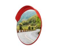 160° Wide Angle Convex Traffic Mirror with Wall Mount Bracket - Indoor/Outdoor Use for Parking Driveway and Blind Spot Safety (75x75cm)