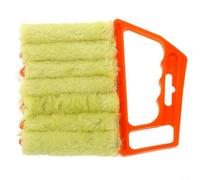 160 x 130 x 20mm Microfibre Blind Brush for Efficient Dusting of Horizontal Vertical Blinds and AC Air Vents (Orange)