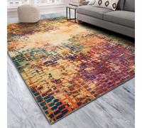 (160 x 230 cm (5 ft 2 in x 7 ft 2 in)- Large Area Rug, Vibrant- Cashmere Rug) Extra Large Rugs Living Room Traditional Rug Mat
