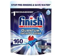 160 X Finish Quantum Infinity Shine Dishwasher Clean Shield Protector Tablets