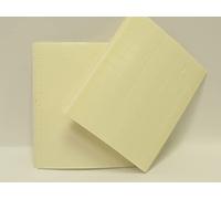 160 x White Foam Pads Self Adhesive Double Sided 12x12x2mm (1237)