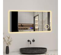 (1600*800mm) Bathroom LED Mirror, Bluetooth, 3x Magnification