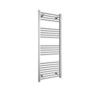 1600 x 600 mm Chrome Radiator Bathroom Straight Towel Rail Radiator