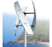 16000W 20000W Vertical Axis Wind Turbine Generator Kit with Controller Grid Inverter - Eco-Friendly Home Energy Solution for Renewable Power Generation(16000W,12V)