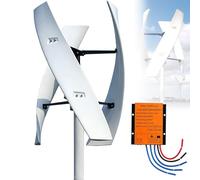 16000W 20000W Vertical Axis Wind Turbine Kit for Home - Powerful Grid-Tied Generator with Controller, Efficient Renewable Energy for Sustainable 12V 24V 24V 220V Power Generation(16000W,220V)