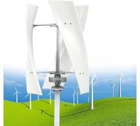 16000W 20000W Vertical Wind Turbine Generator,12V 24V 48V 220V with 3 Blades Permanent Magnet Kit for Hybrid Solar(20000W,24V)