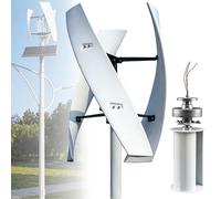 16000W 20000W Vertical Wind Turbine Generator Kit,12V/24V/48V/220V,3-Blade Outdoor Windmill Power Kit with Controller for Efficient Renewable Energy Supplementation(20000W,12V)