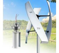 16000W 20000W Wind Turbine Generator Kit, Portable Vertical Wind Power Generator 12V 24V 48V 220V Wind Turbine Generator Kit with Charge Controller for Marine, RV, Home and Industrial Use(16000W,48V)