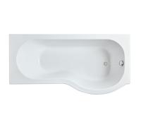 1600mm P shaped showerbath RH