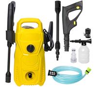 1600W Electric Pressure Washer High Power Jet Washer Patio Car Cleaner