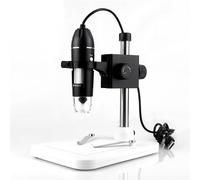 1600X 1000X USB Microscope Handheld Portable Digital Microscope USB Interface Electronic Microscope Zoom Magnifier Endoscope (3 IN 1 Lift Stand,1000X)