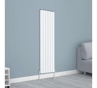 (1600x408mm Double, White) NRG Horizontal Vertical Flat Panel Designer Radiator Central Heating Radiator Rads
