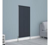 (1600x680mm Single, Anthracite) NRG Horizontal Vertical Flat Panel Designer Radiator Central Heating Radiator Rads