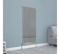 (1600x680mm Single, Chrome) NRG Horizontal Vertical Flat Panel Designer Radiator Central Heating Radiator Rads