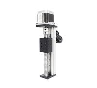 1605 Slide Stroke 100mm~500mm Linear Motion Guide Precision Ball Screw Z-Axis+Nema23 Stepper Motor for CNC Router(CBX1605 400)