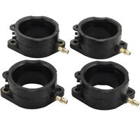 16065-1210 4pcs Carburetor Intake Manifold Joint Boot Compatible with Kawasaki ZX1100 ZZ-R1100 ZZR1200 Motorcycle Accessories