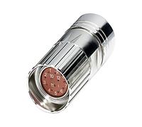 1607276 connector: M23 male PIN: 12 crimp connection straight PHOENIX CONTA