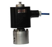 160bar 16MPa 2 Way Hydrogen high Pressure Solenoid Valve 1/4 1/8 24V Orifice 1mm SS316L DN1 Normally Close Explosion-Proof(1/8",NPT_AC220V_NO.Open)