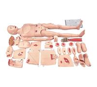 160cm Life Size Human Manikin Full Body Patient Care Simulator First Aid Trauma Care Manikin for Nursing Medical Training Teaching