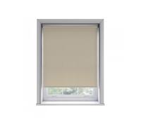 (160cm) No Drill Taupe Thermal Blackout Roller Blind (170cm Drop)