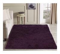 (160cm x 230cm (5ft 4" x 7ft 8")) Soft Thick Luxury Modern Shaggy Rug Aubergine