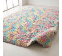 (160cm x 230cm OR 5ft 3" x 7ft 6"- Large Area Rug, Rainbow- Shaggy Rugs) Modern Living Room Rugs Shaggy Fluffy Bedroom Soft Carpets Runner Indoor Outdoor Rug Floor Mats