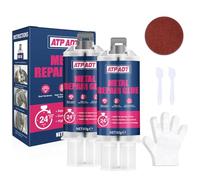 160g Heavy Duty Metal Epoxy Glue | High-Temperature Resistant Up to 300°C | Strong Adhesive for Metal, Plastic, Stainless Steel & Aluminum Alloy | DIY Crafts & Industrial Repairs