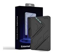 160GB External Hard Drive USB 3.0 Portable Drive, External Hard Drive,2.5inch External HDD High-Speed Data Transfer Storage and Backup Hard Drive for Laptop,Gaming Console, PC,MAC,Desktop-Black