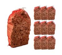 160L Kiln Dried Kindling Wood - Ready to Burn & Sustainably Sourced - For Lighting Wood Burning Stoves Multi Fuel Log Burner Open Fires Camping BBQ & Outdoor Firepits - 10 Nets