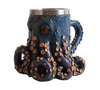 160ml Coffee Cup Octopus - Cthulhu-Themed Pirate Wine Glass, Resin Mug Drinkware, Cthulhu Tentacle 3D Sea Pirate Design Handmade Cup for Hot Cold Milk Juice Latte Tea Beer | Bar Restaurant