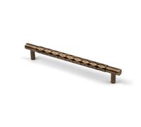 160mm Antique Brass Diamond Cut Cabinet Handle Kitchen Cupboard Door Drawer Pull Textured Bathroom Bedroom Furniture Replacement