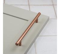 Antique Copper Kitchen Cupboard Handle 160mm Hole Centre 10 Pack T Bar Cabinet Drawer Pull