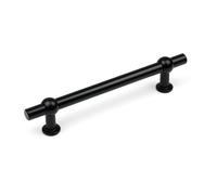 160mm Black Cabinet T-Bar Handle Chunky Clasp