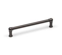 160mm Grey Industrial Kitchen Bar Handle Dark Brushed Pipe Style Pull Cupboard Cabinet Door Drawer Furniture Wardrobe Hardware