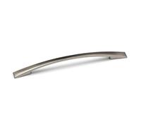 160mm Brushed Nickel Cabinet Handle Grey Slim Bow Kitchen Cupboard Door Drawer Pull Bedroom Bathroom Wardrobe Furniture
