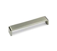 160mm Brushed Nickel D Handle for Kitchen Cabinets | 3 Sizes | Bedroom | Bathroom | Furniture | Drawers