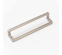 160mm Brushed Nickel L-Shaped Handle for Kitchen Cabinets | Bedroom | Bathroom | Furniture | Cupboards